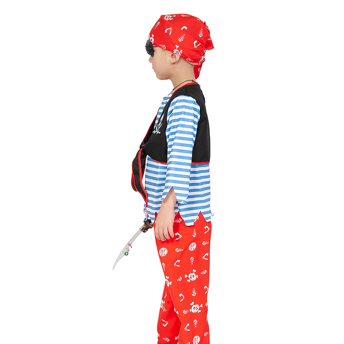 Фото к товару Изделие швейное "Набор карнавальный "Пират Роджер" дет. р-р L (рост 134-140) Изделие швейное "Набор карнавальный "Пират Роджер" дет. р-р L (рост 134-140)