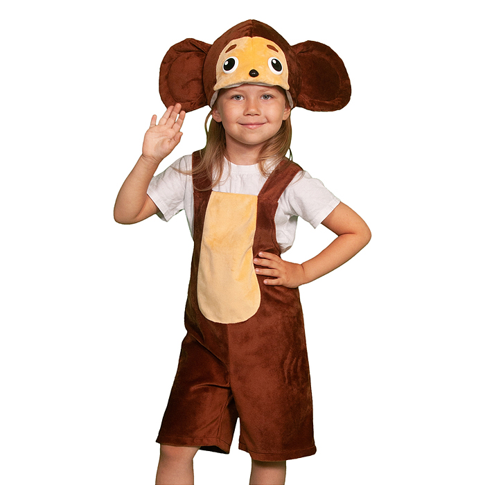 Изделие швейное "Набор карнавальный "Чебурашка"ЛАЙТ серия Чебурашка дет. р-р S (110-116) 3-6 лет Изделие швейное "Набор карнавальный "Чебурашка"ЛАЙТ серия Чебурашка дет. р-р S (110-116) 3-6 лет