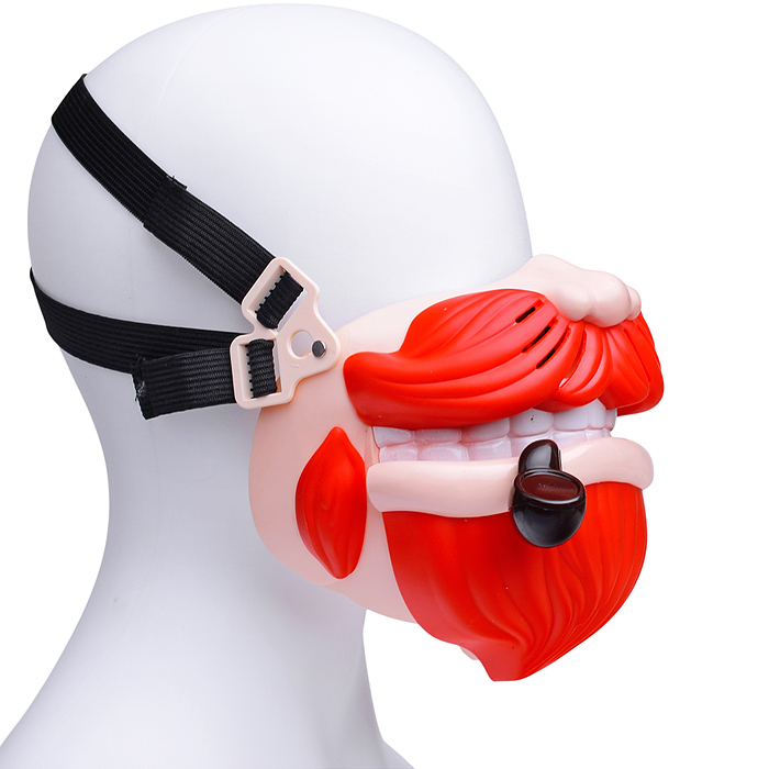 Фото к товару Маска K2A "Пират" со светом и устройством для изменения голоса, USB, в коробке Маска K2A "Пират" со светом и устройством для изменения голоса, USB, в коробке