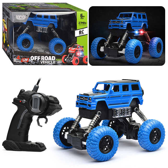 Машина QH2024-22 "Off road vehicle-1" р/у, 27 MHz, в коробке