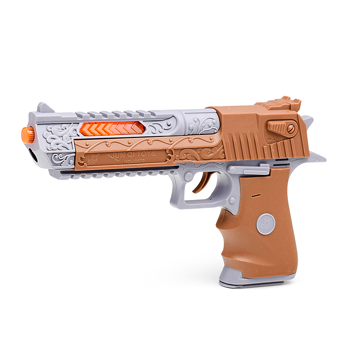 Фото к товару Пистолет JQ870 "Огненая пуля" в пакете Пистолет JQ870 "Огненая пуля" в пакете