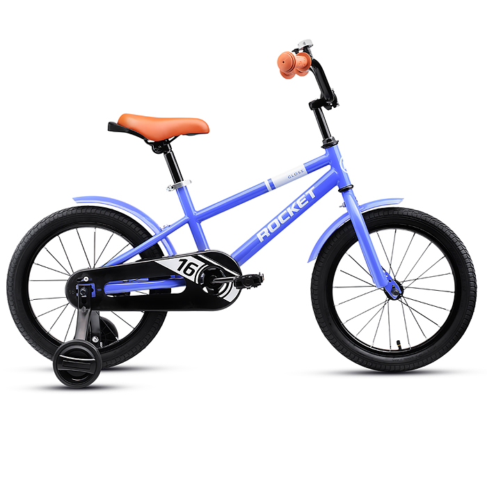 Велосипед 16" Rocket Gloss, цвет сиреневый
