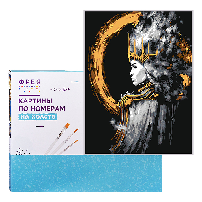 Набор для раскрашивания по номерам ( с краской-металлик ) 50х40 "Древние ча