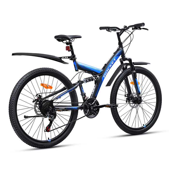 Фото к товару Велосипед 26" Rocket Azkar, цвет синий, размер 18" Велосипед 26" Rocket Azkar, цвет синий, размер 18"