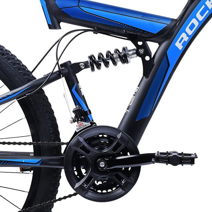 Фото к товару Велосипед 26" Rocket Azkar, цвет синий, размер 18" Велосипед 26" Rocket Azkar, цвет синий, размер 18"