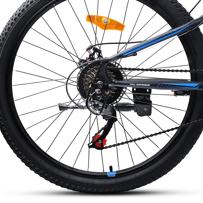 Фото к товару Велосипед 26" Rocket Azkar, цвет синий, размер 18" Велосипед 26" Rocket Azkar, цвет синий, размер 18"