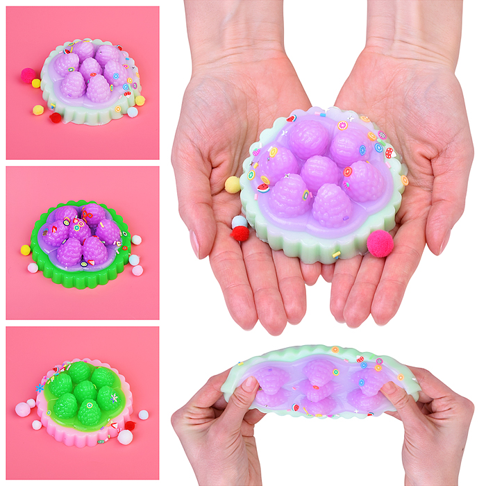 Игрушка - антистресс 00-5639 "Малиновый чизкейк"