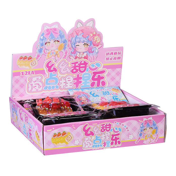 Фото к товару Игрушка - антистресс 00-5505 "Десертик" в пакете Игрушка - антистресс 00-5505 "Десертик" в пакете