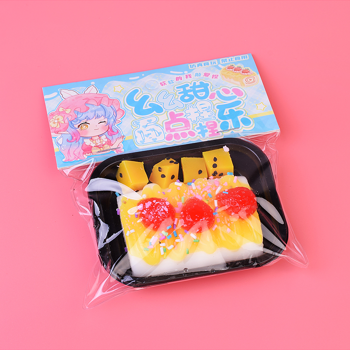 Фото к товару Игрушка - антистресс 00-5505 "Десертик" в пакете Игрушка - антистресс 00-5505 "Десертик" в пакете