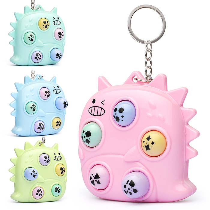 Игрушка - антистресс-брелок 00-5653 "Динозаврик" 7,5см.