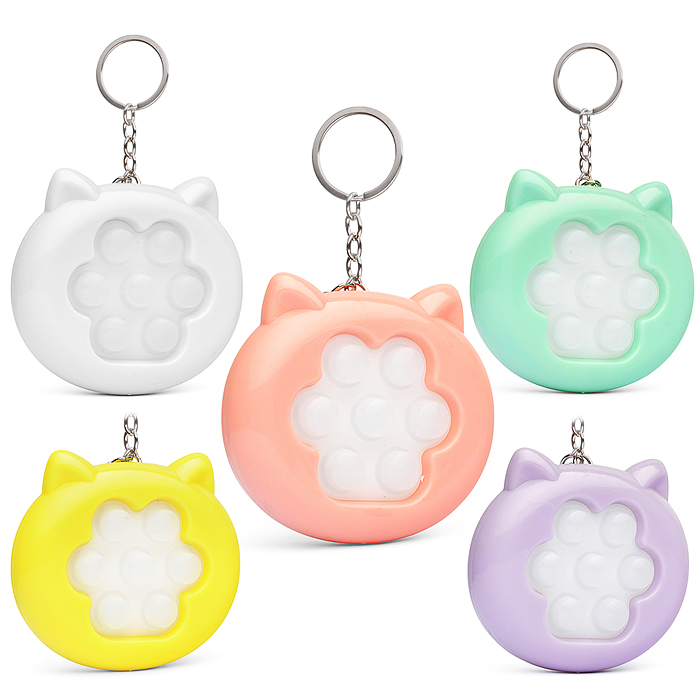 Игрушка - антистресс-брелок 00-5670 "Кошачья лапа" 7,5см.