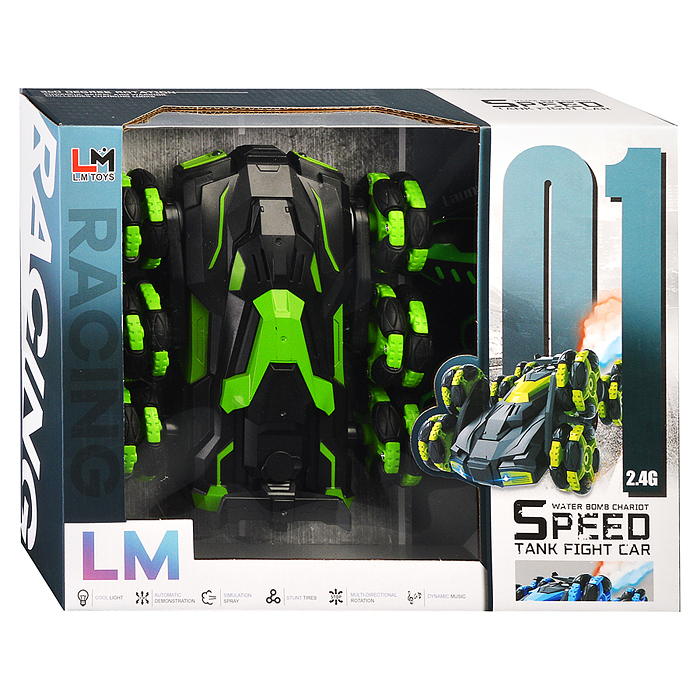 Фото к товару Машина LM258-95 "Спринт макс" р/у, 27 MHz, в коробке Машина LM258-95 "Спринт макс" р/у, 27 MHz, в коробке