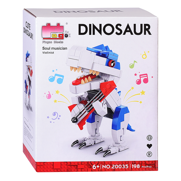 Конструктор 20035 "Динозавр №2" в коробке Конструктор 20035 "Динозавр №2" в коробке