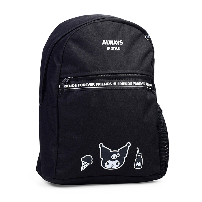 Рюкзак подростковый, Куроми, 1 отделение, внутри карман на молнии, с подкладкой, молния с  2 бе