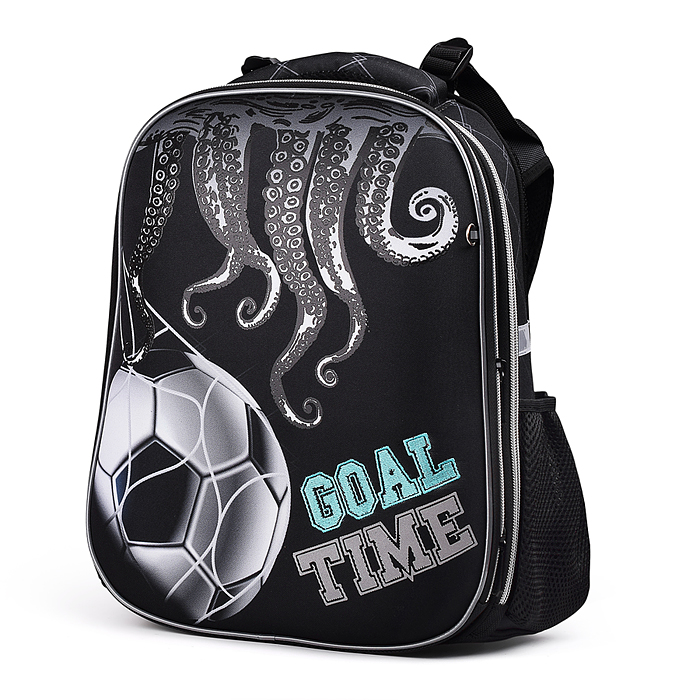 Рюкзак каркасный, Goal time, формованный из полимеров, материал: нейлон, полиэстер, полноцветная