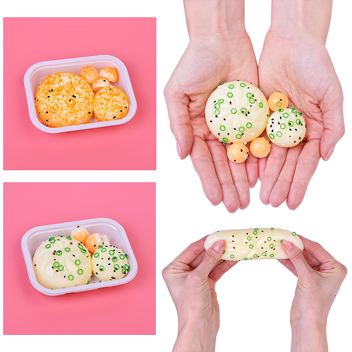 Игрушка -антистресс 00-5507 "Пирожки" в пакете