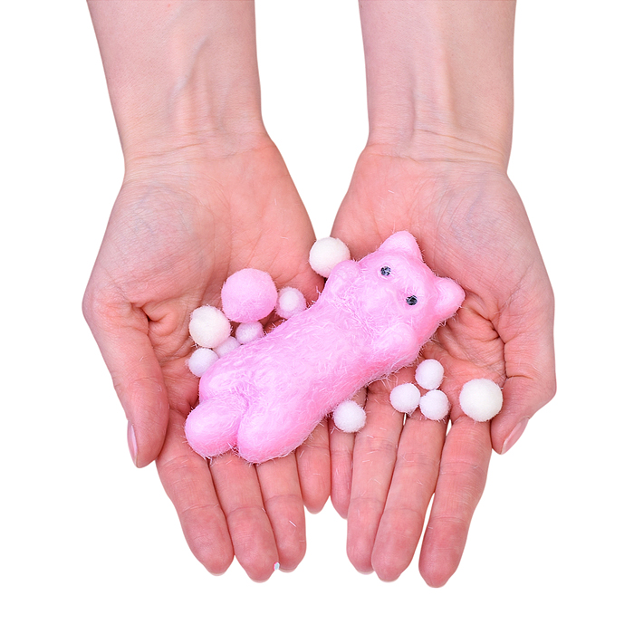 Фото к товару Игрушка -антистресс 00-5523 "Милый котик" в пакете Игрушка -антистресс 00-5523 "Милый котик" в пакете