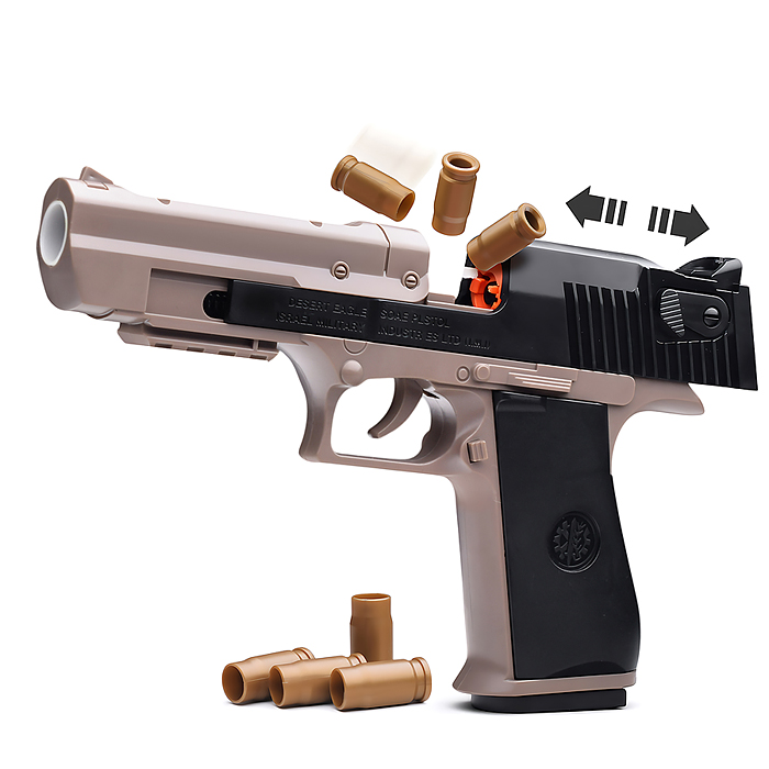 Фото к товару Пистолет 639-12 "Штурм" с мягкими пулями, в пакете Пистолет 639-12 "Штурм" с мягкими пулями, в пакете