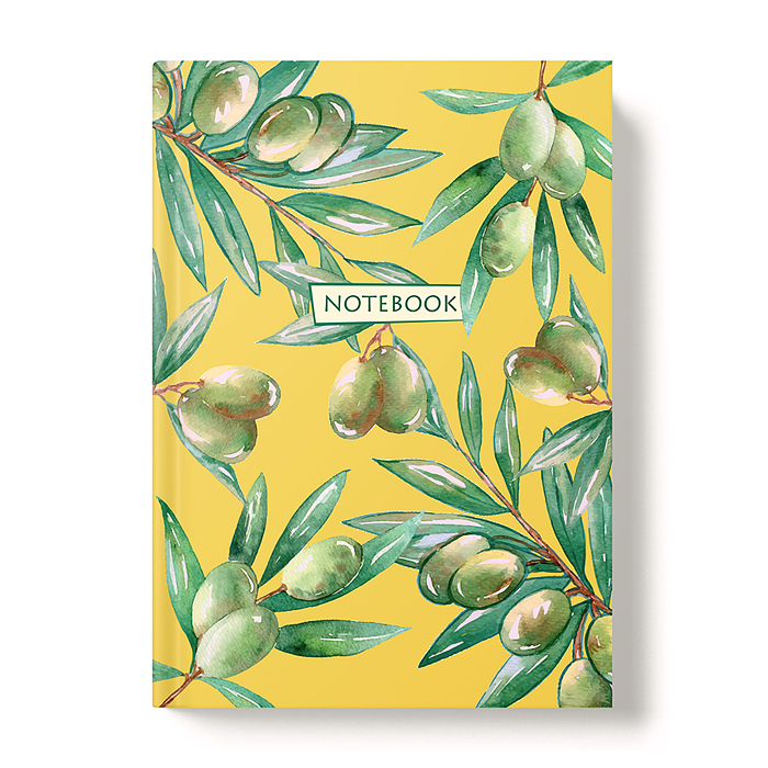 Книжка записная А5 128л "Оливы" Книжка записная А5 128л "Оливы"