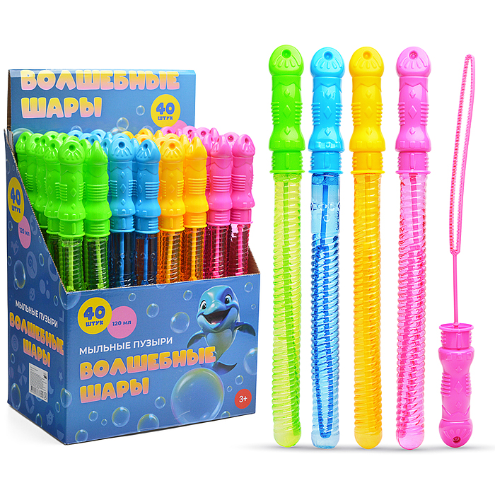Мыльные пузыри UT0154-2 "Волшебные шары-2" 120 мл Мыльные пузыри UT0154-2 "Волшебные шары-2" 120 мл
