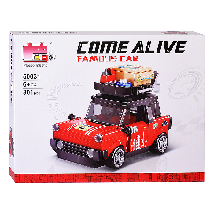 Конструктор 50031 "Авто-путешествие" (301 дет.) в коробке Конструктор 50031 "Авто-путешествие" (301 дет.) в коробке