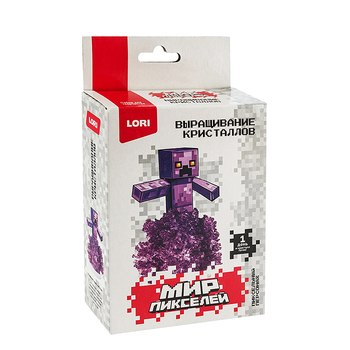 Выращивание кристаллов Мир пикселей "Пиксельный персонаж" Выращивание кристаллов Мир пикселей "Пиксельный персонаж"