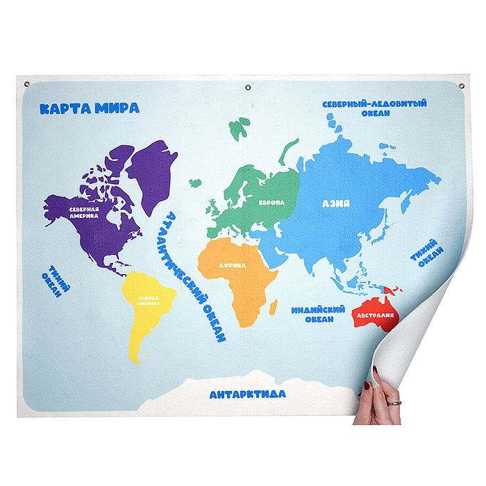 Панно "Карта Мира"