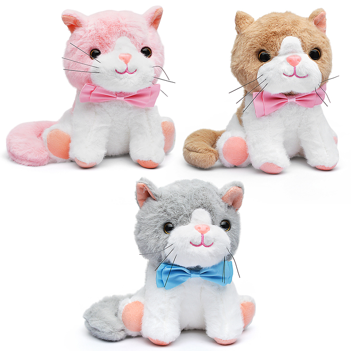 Мягкая игрушка М1395 "Кошечка. Мурка" 23 см.