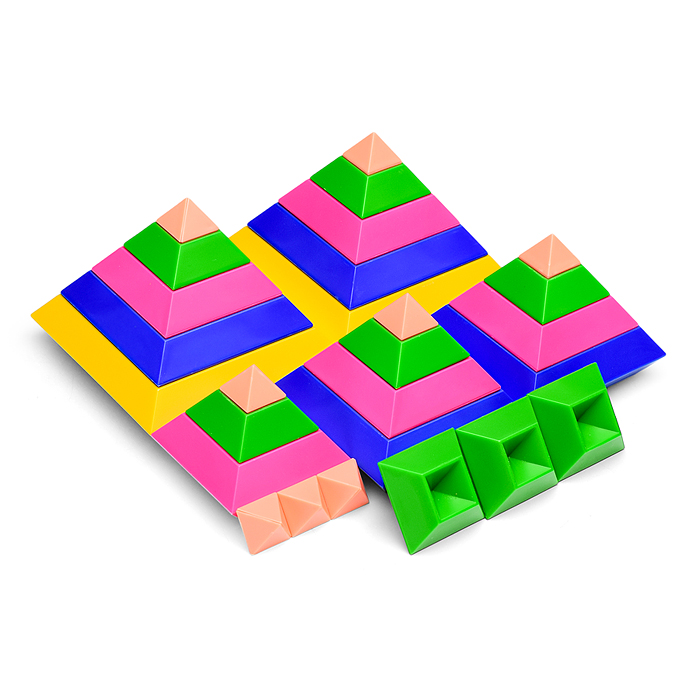 Фото к товару Развивающий конструктор. Пирамида Тип 2 Развивающий конструктор. Пирамида Тип 2