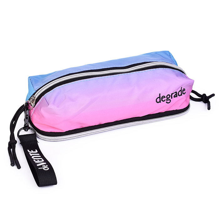 Пенал "Degrade" 21x6x8 см, прямоугольный для 100 предметов, плотный износостойкий 