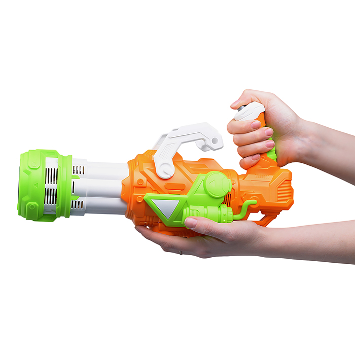 Фото к товару Пушка UT0161-2 "Мега-2" для мыльных пузырей, в коробке Пушка UT0161-2 "Мега-2" для мыльных пузырей, в коробке