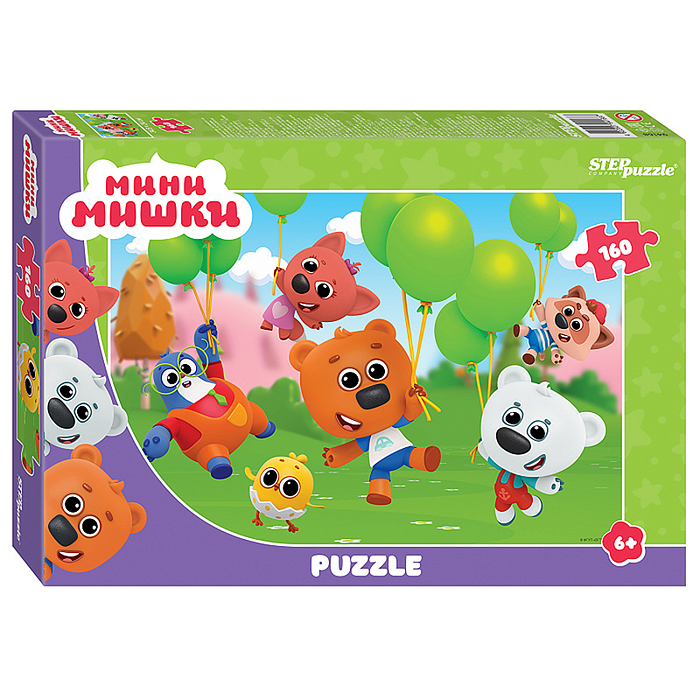 Пазлы 160 "Мини мишки" (0+ Медиа) Пазлы 160 "Мини мишки" (0+ Медиа)