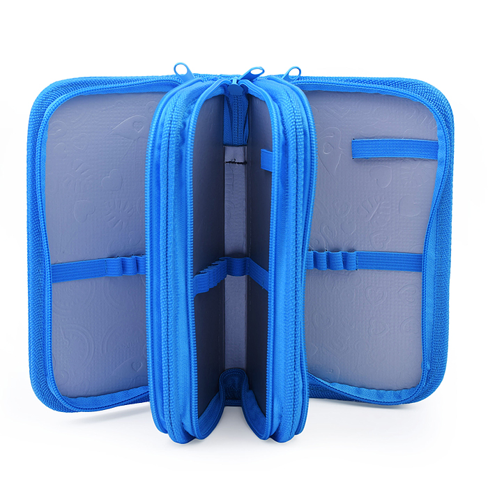 Фото к товару Пенал трехсекционный большой 190/105 "Фламинго в цветах 2021" Пенал трехсекционный большой 190/105 "Фламинго в цветах 2021"