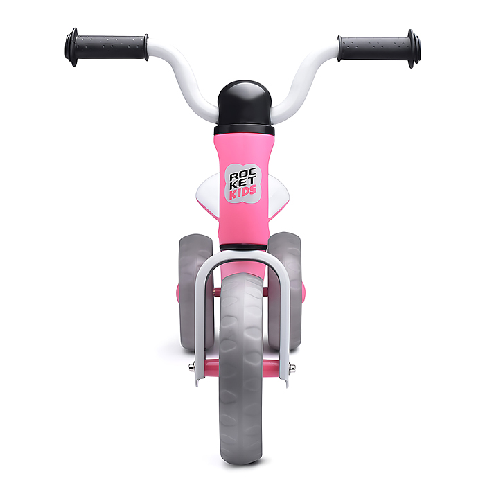 Фото к товару Беговел трехколесный Rocket 133-PK, колеса EVA, цвет розовый Беговел трехколесный Rocket 133-PK, колеса EVA, цвет розовый