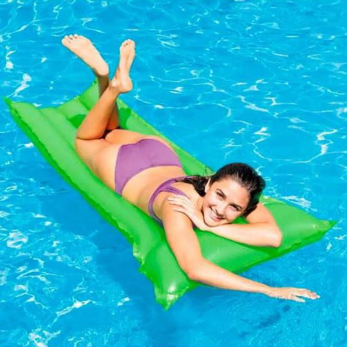 Фото к товару Неоновые воздушные матрасы с перламутровым блеском, 3 цвета, 59717EU INTEX Неоновые воздушные матрасы с перламутровым блеском, 3 цвета, 59717EU INTEX