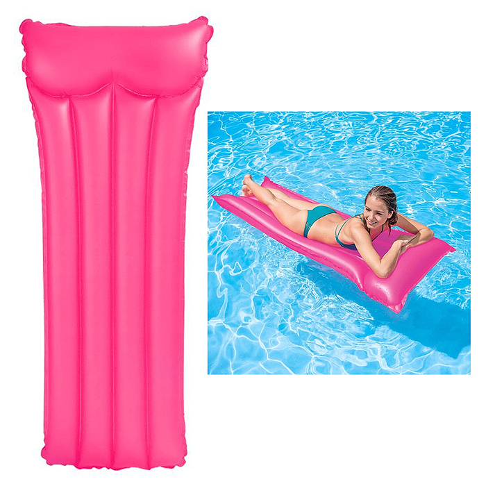 Фото к товару Неоновые воздушные матрасы с перламутровым блеском, 3 цвета, 59717EU INTEX Неоновые воздушные матрасы с перламутровым блеском, 3 цвета, 59717EU INTEX