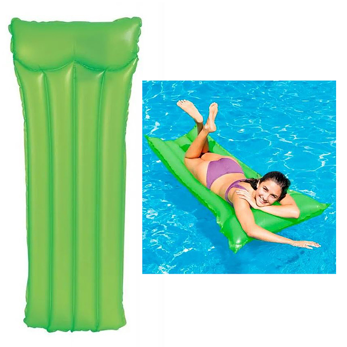 Фото к товару Неоновые воздушные матрасы с перламутровым блеском, 3 цвета, 59717EU INTEX Неоновые воздушные матрасы с перламутровым блеском, 3 цвета, 59717EU INTEX