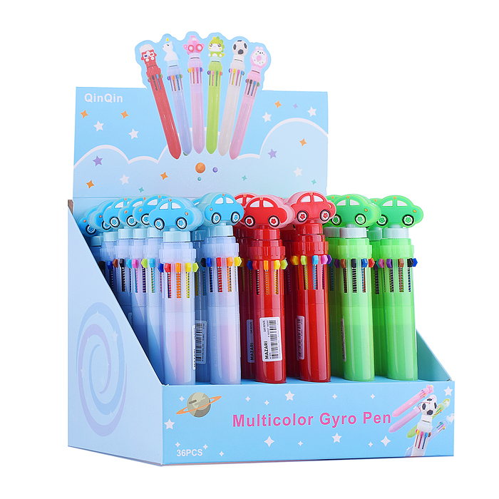 Фото к товару Ручка шариковая автомат. "Машинки" 10 цв. Ручка шариковая автомат. "Машинки" 10 цв.