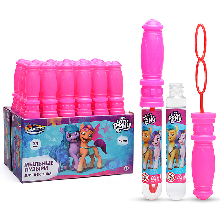 Мыльные пузыри "Мой маленький Пони" 60 мл, 28*23*14,5см.