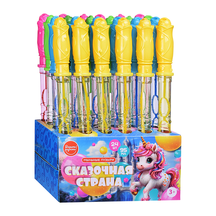 Фото к товару Мыльные пузыри UT0153-2 "Розочка" Мыльные пузыри UT0153-2 "Розочка"