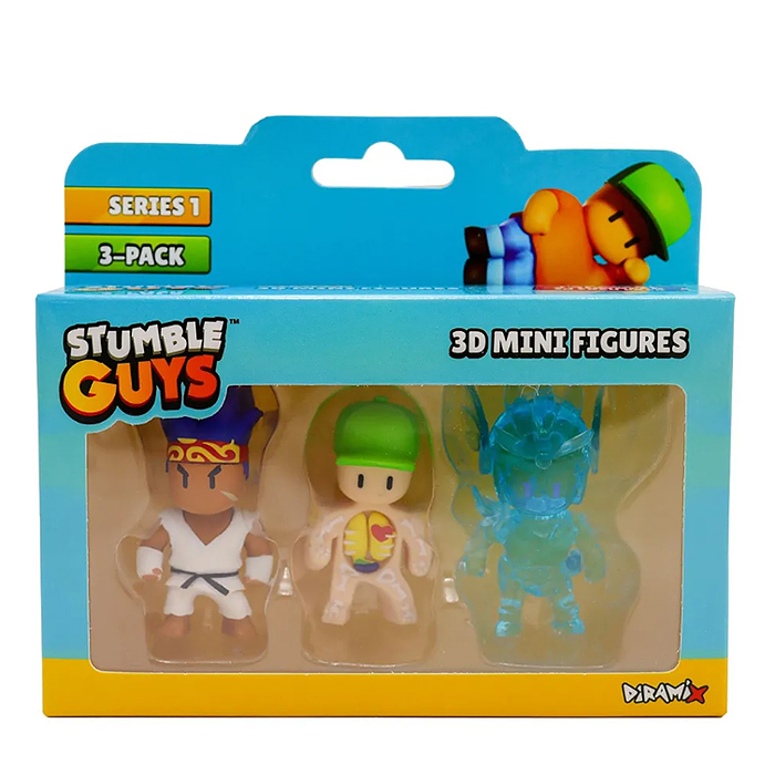 Фото к товару 3D фигурка, 3 шт в упаковке, 5 см, 3D фигурка, 3 шт в упаковке, 5 см,