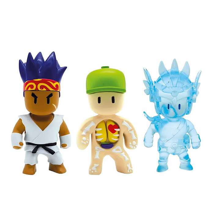 Фото к товару 3D фигурка, 3 шт в упаковке, 5 см, 3D фигурка, 3 шт в упаковке, 5 см,