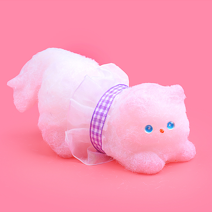 Фото к товару Игрушка-антистресс 00-6386 "Белый котик" Игрушка-антистресс 00-6386 "Белый котик"