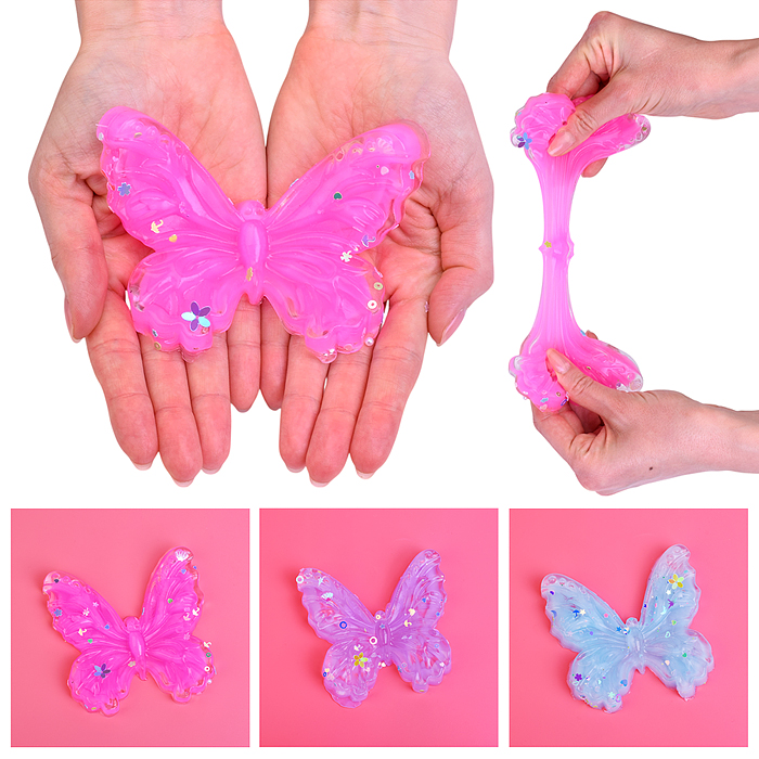 Игрушка-антистресс 00-6507 "Хрустальная бабочка"