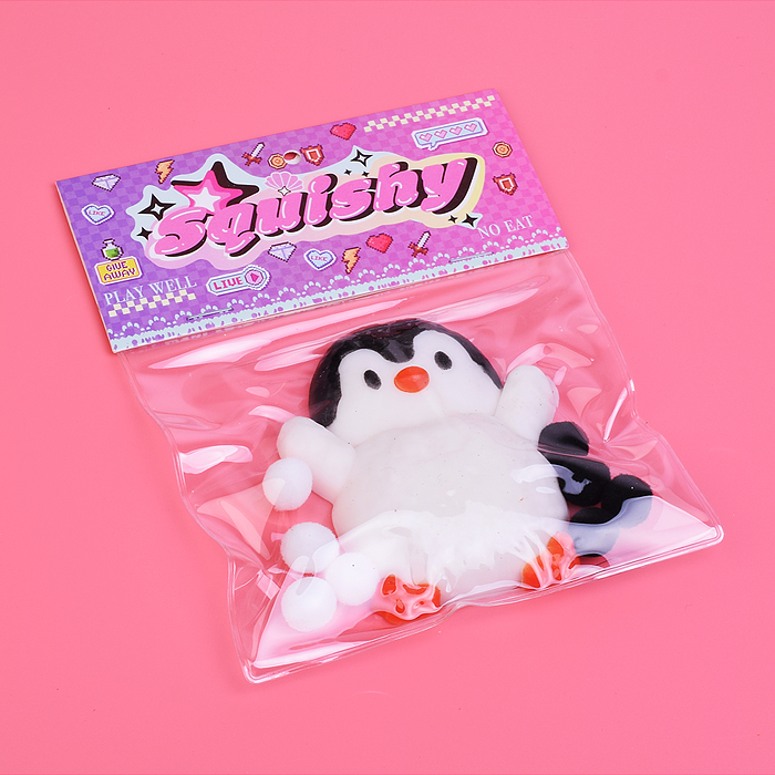 Фото к товару Игрушка-антистресс 00-6538 "Кошка-пингвин" Игрушка-антистресс 00-6538 "Кошка-пингвин"