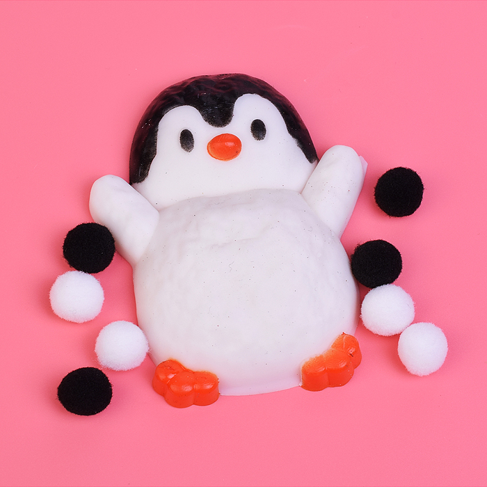 Фото к товару Игрушка-антистресс 00-6538 "Кошка-пингвин" Игрушка-антистресс 00-6538 "Кошка-пингвин"