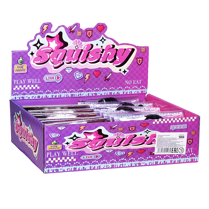 Фото к товару Игрушка-антистресс 00-6538 "Кошка-пингвин" Игрушка-антистресс 00-6538 "Кошка-пингвин"