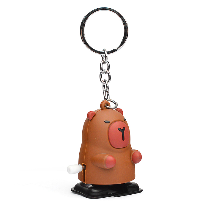 Фото к товару Игрушка заводная-брелок 00-5658 "Капибара" 6см. Игрушка заводная-брелок 00-5658 "Капибара" 6см.