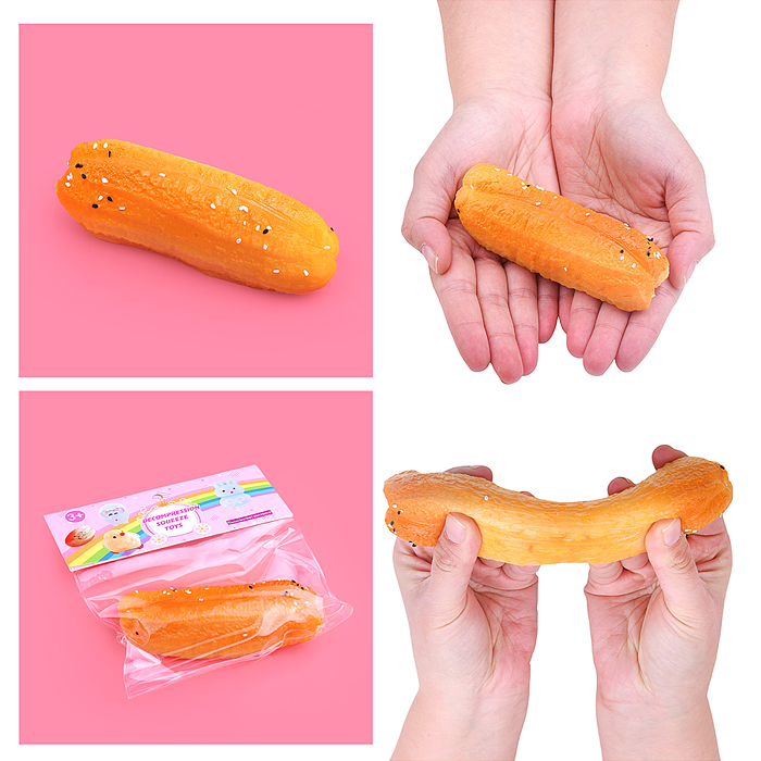 Игрушка - антистресс 00-5582 "Батон с кунжутом"