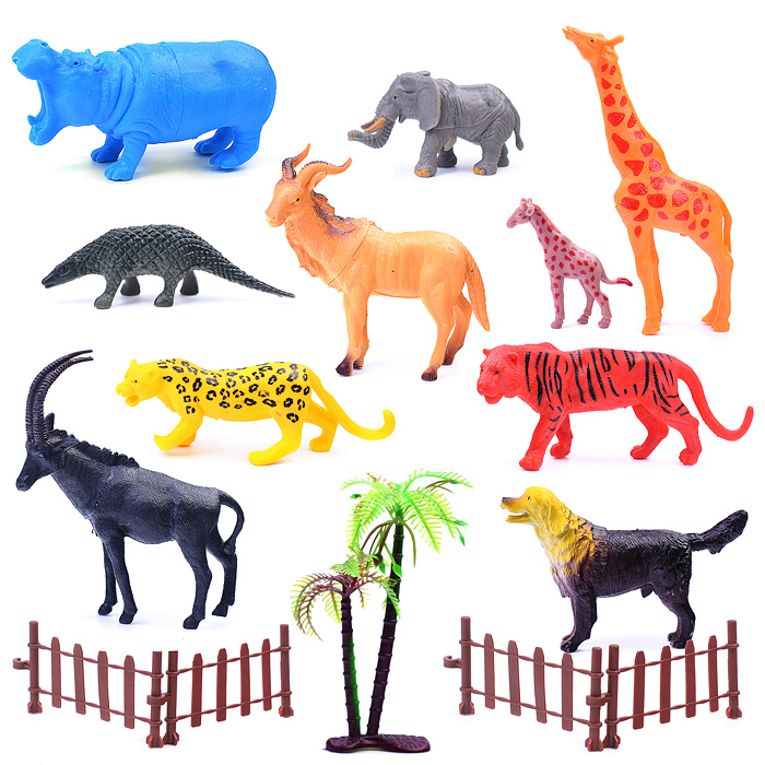 Набор животных 332-17 "Звери Африки-2" в пакете Набор животных 332-17 "Звери Африки-2" в пакете